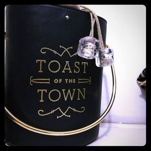 Kate spade toast of the town champagne bag
